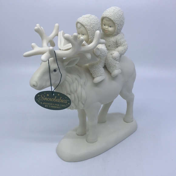 Department 56 Snowbabies “A Journey For Two By Caribou” - Picture 2 of 16